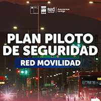 Este jueves 1 de agosto parte plan piloto nocturno por paradas de buses seguras